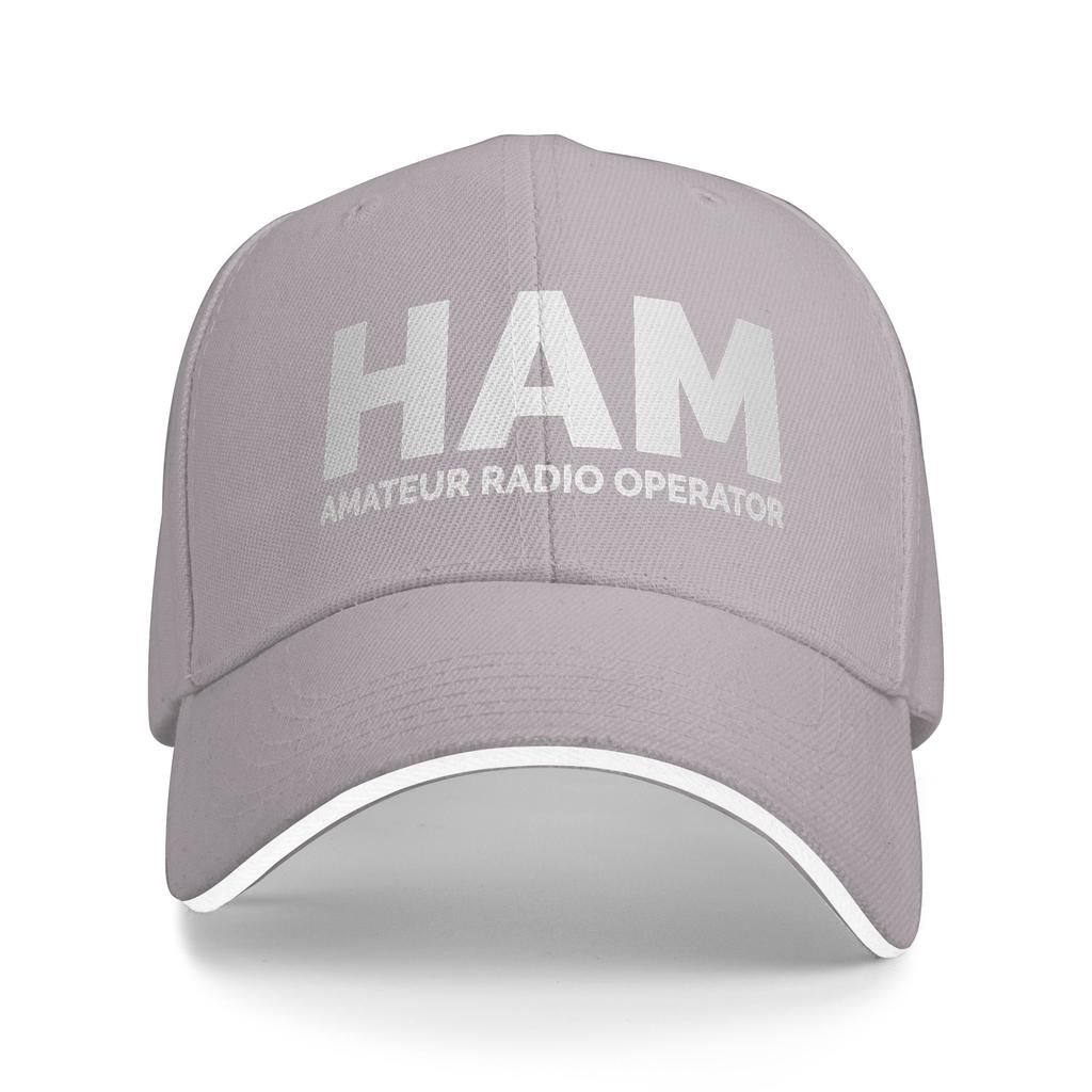 Amateur Ham Radio Baseball Cap  Y2k Funny Men Women Hip Hop Hats Sun-Proof Custom Logo Hiking Fishing  Caps Birthday Gift