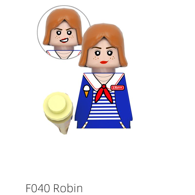 Schrecklicher Film Auf dem Kopf Dustin Mike Lucas Will Eleven Modellbausteine Erleuchten Actionfigur Bausteine Spielzeug für Kinder