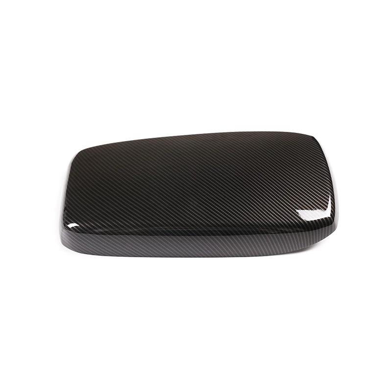 Carbon Fiber Style Car Center Armlehne Box Schutzabdeckung Trim Fit für Alfa Romeo Giulia Autoinnenausstattung