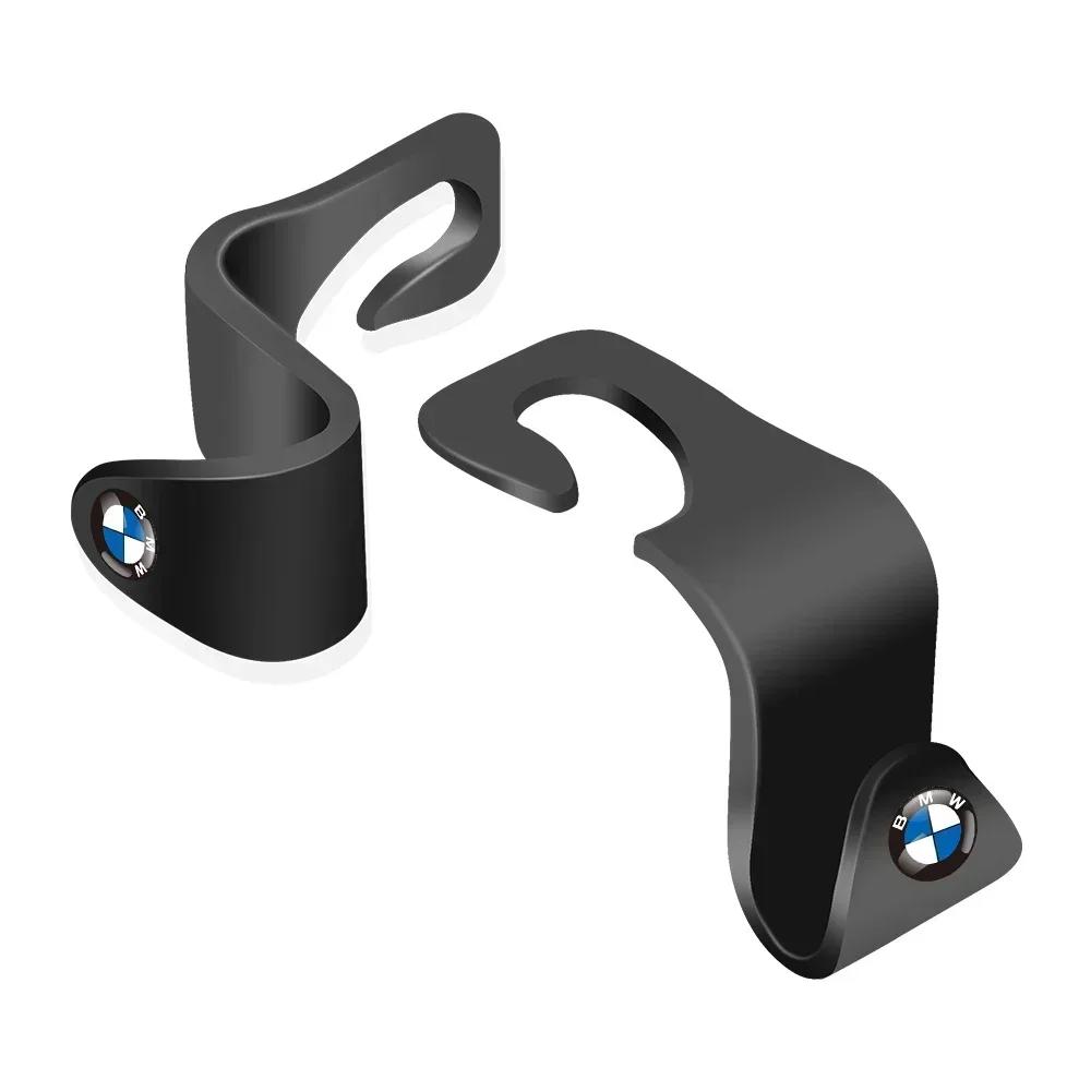 2025 2pcs Car Seat Backrest Hidden Multi-Functional Hook Car Rear Seat Detachable Creative Headrest Small Hook For BMW M per