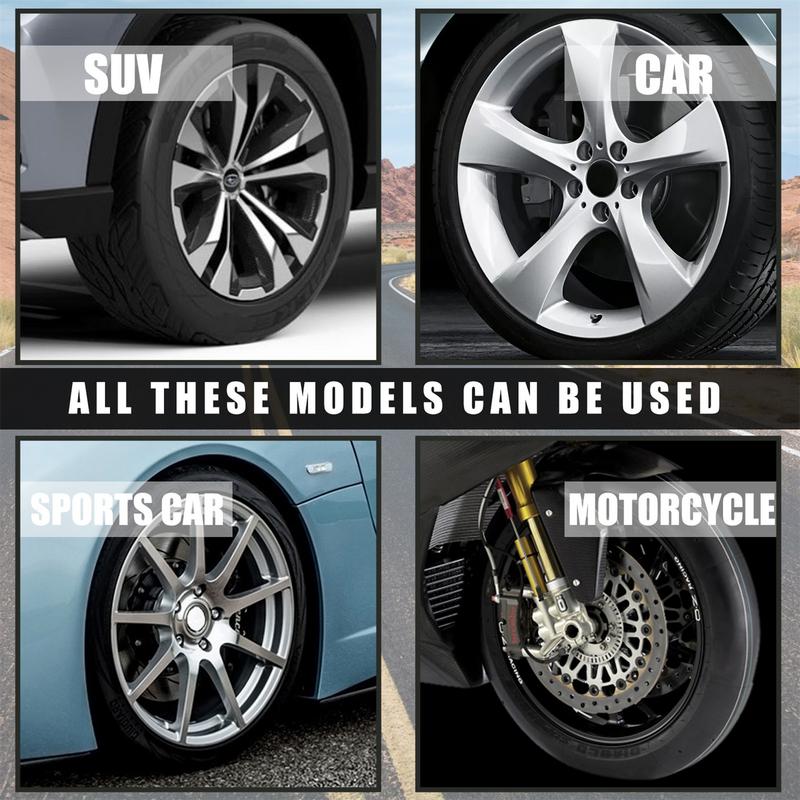 Wheel Rim Scratch Repair Kit Silver Wheel Rim Dent Remover Paint Wheel Rim Adhesive Wheel Rim care Accessories