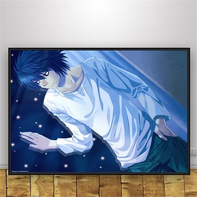 Anime Death Note Mosaic Wall Art Plakáty a obrazy Nástěnné umění Obraz Obraz na plátně do obývacího pokoje Ložnice Dekorace