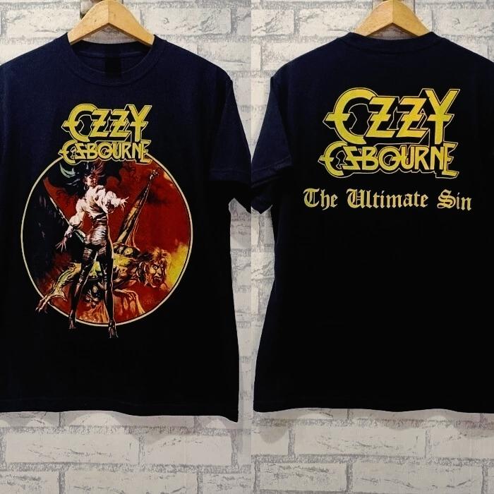 2025-26 Léto Nové Ozzy Osbourne Ultimate Sin 2 Tričko s potiskem pro muže a ženy Tričko Vysoce kvalitní Streetwear