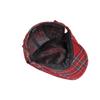 Frühling Sommer Dünne Atmungsaktive Mütze Männer der Britischen Vintage Baskenmütze Frauen Plaid Gatsby Maler Hüte Ivy Flachen Hut Gorro hombre Boina