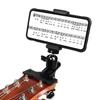 Tripod Clip Head Bracket Stand Phone Holder Tripod Clip Head Guitar Phone Holder Guitar Head Clip