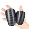 1Pair Carbon Fiber Mini Soccer Shin Guards Football Shin Support Mini Football Shin Board Protective Equip Kids Adults