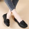 Women Shoes Soft Leather Women's Loafer New Flat Heeled Women's Singles Shoes for The Summer of2025 Nurse Shoes Zapatos De Mujer