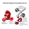 Softball Pitching Elektronische Baseballmaschine Baseballtrainer Werfer Maschine