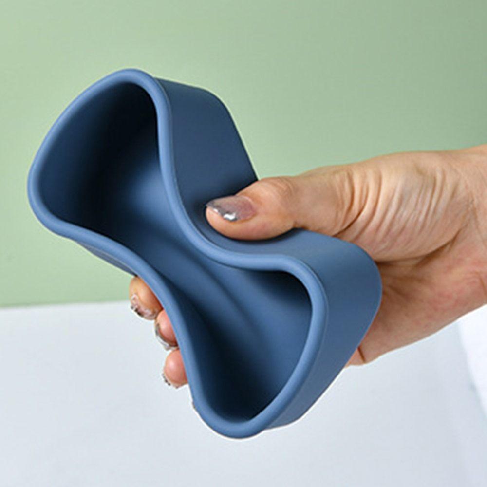Silicone Travel Soap Box with Lid Storage Box Portable Drain Soap Dish  Food Storage