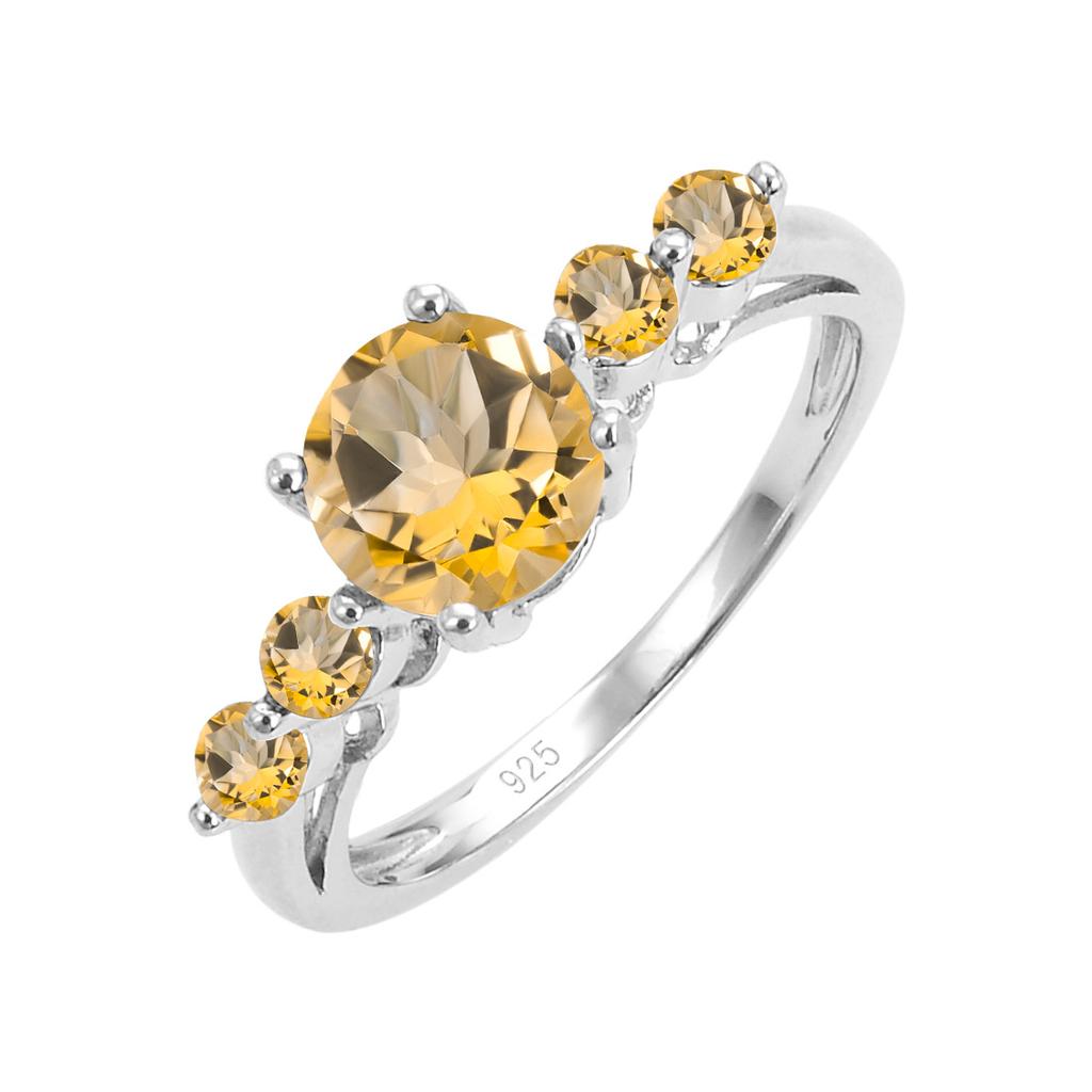 Premium Ring Natural Crystal Topaz Sapphire S925 Sterling Silver Ruby Ring For Men And Women