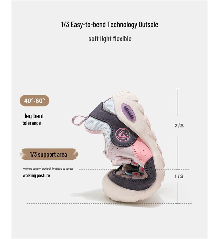 ABCKIDS 2025 Autumn Children's Lightweight Casual Shoes - Boys' and Girls' Fashion Sneakers