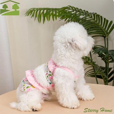 Comfortable Fashion Pet Swimsuit Breathable Soft Pet Princess Dresses Thin Design Cat Suspender Skirt for Puppy Kittens