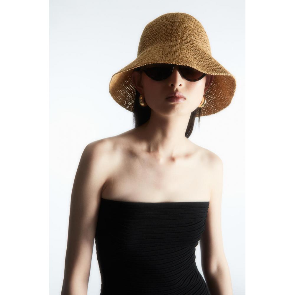 

COS Japan soft crochet paper hat