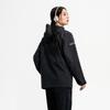 Li Ning Table Tennis Series Color Block Hooded Windbreaker Unisex Outerwear Black AFDUC59-5
