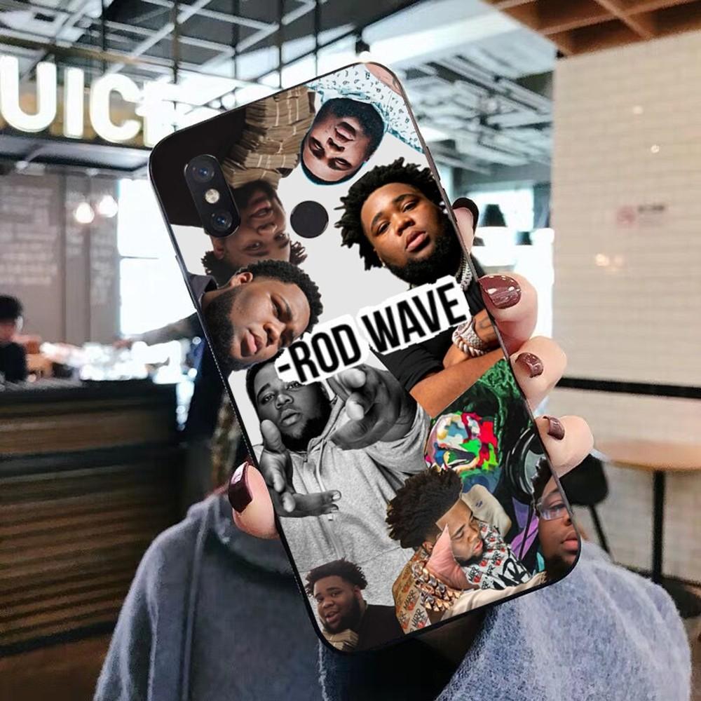 Rod Wave Rapper Cool Man Phone Case For Xiaomi Mi 5X 8 9 10 11 12 Lite Pro 10T PocoX3pro PocoM3 Note 10 Pro Lite