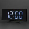 Digitální budík LED Zrcadlový displej Teplota Snooze Table USB Ložnice