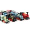 Pull-back Retro Steam Train Model Miniature Simulation Train Toy Pull Back Model Train  Kids Toy