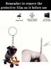 Charming and Cute Skateboard Pug Pendant Suitable for Car Rearview Mirrors DIY Backpack Pendant is the Perfect Gift for Others