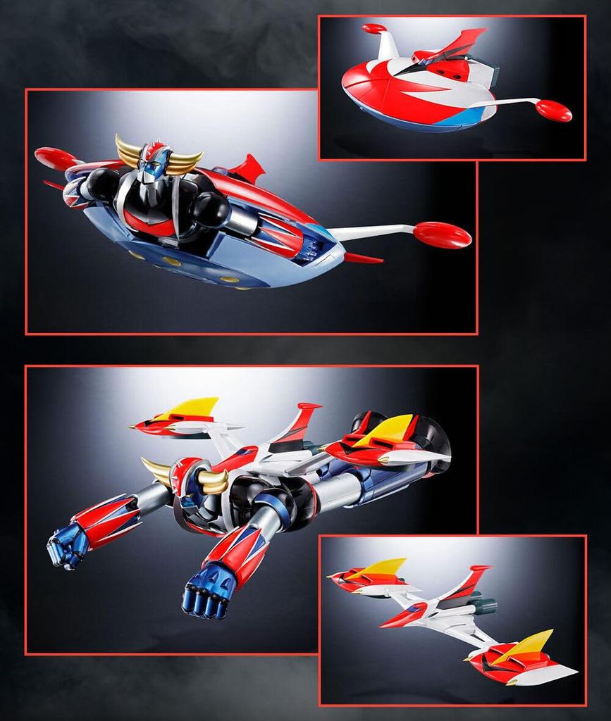 Soul of Chogokin Grendizer Compatible Spazer Full Set GX-76X3 D.C.