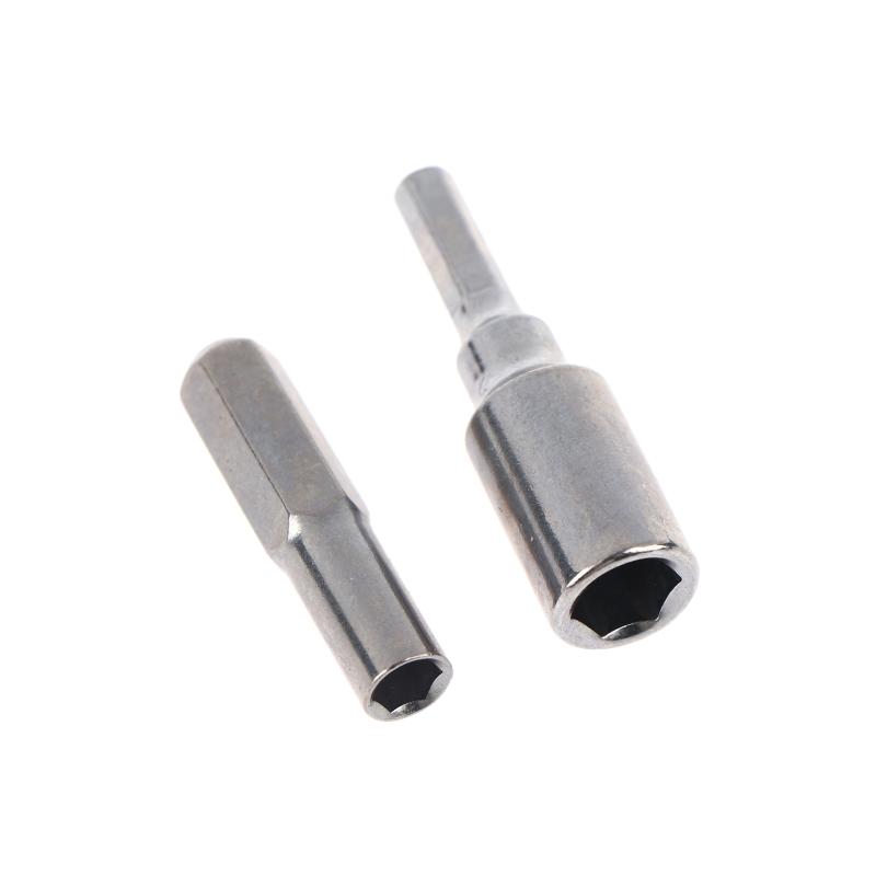 1/2Pcs Hex Shank 6.35Mm To 4Mm Insert Bit Adapter Socket Magnetic Holder Tools For Screwdriver Drill Bits Repair Phone Camera