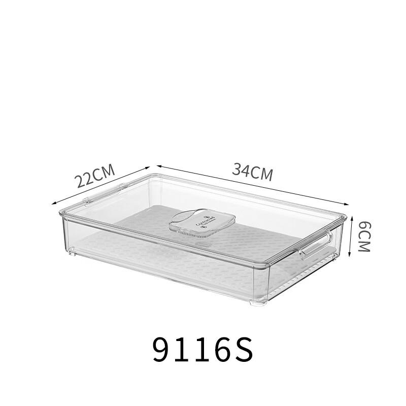 

Clear Draining Refrigerator Organizer
