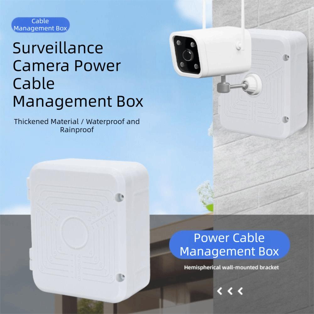 High Flame Retardancy Power Supply Cable Box Dustproof Electrical Cable Box Outdoor Lights