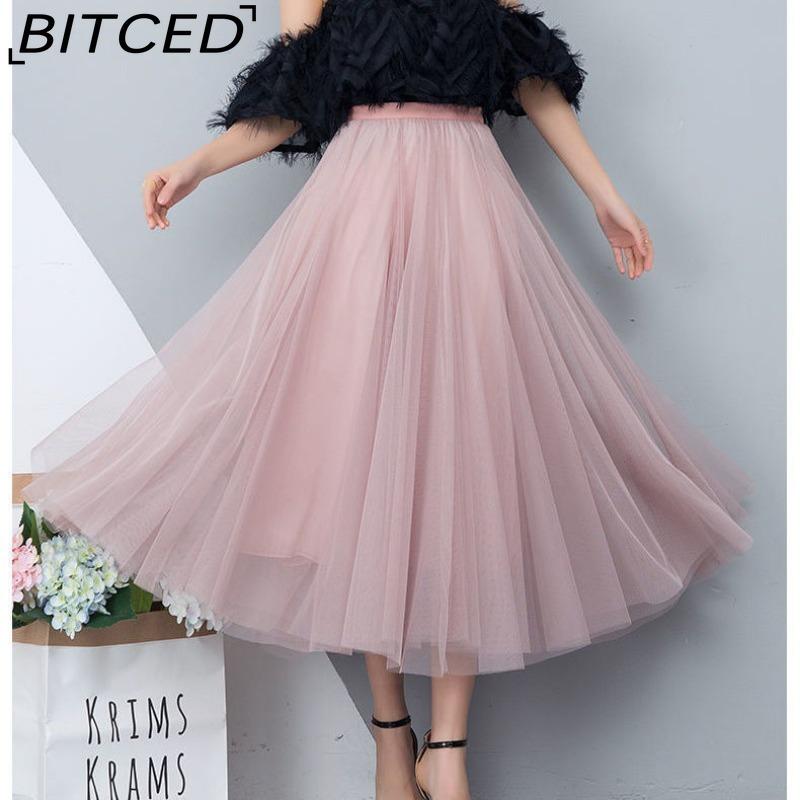 BITCED Women's Fashion Casual Summer Spring Skirt