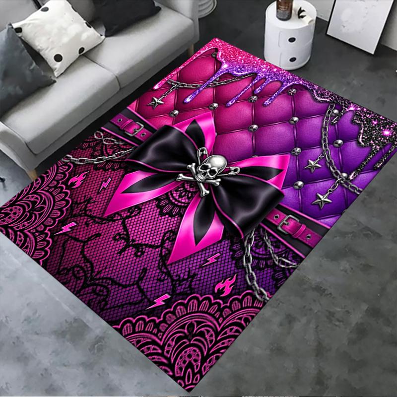 

2025 New Gorgeous Bow Carpet Rug for Living Room Bedroom Home Sofa Decoration,Kids play Non-slip Floor Mat43 40x60cm( 15x23in )
