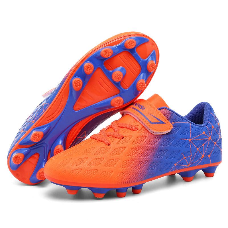28-39 Crampons Football Garçons Caoutchouc Picots Semelle Souple Enfant Professionnel Gazon Artificiel Entraînement Crampons Football Filles