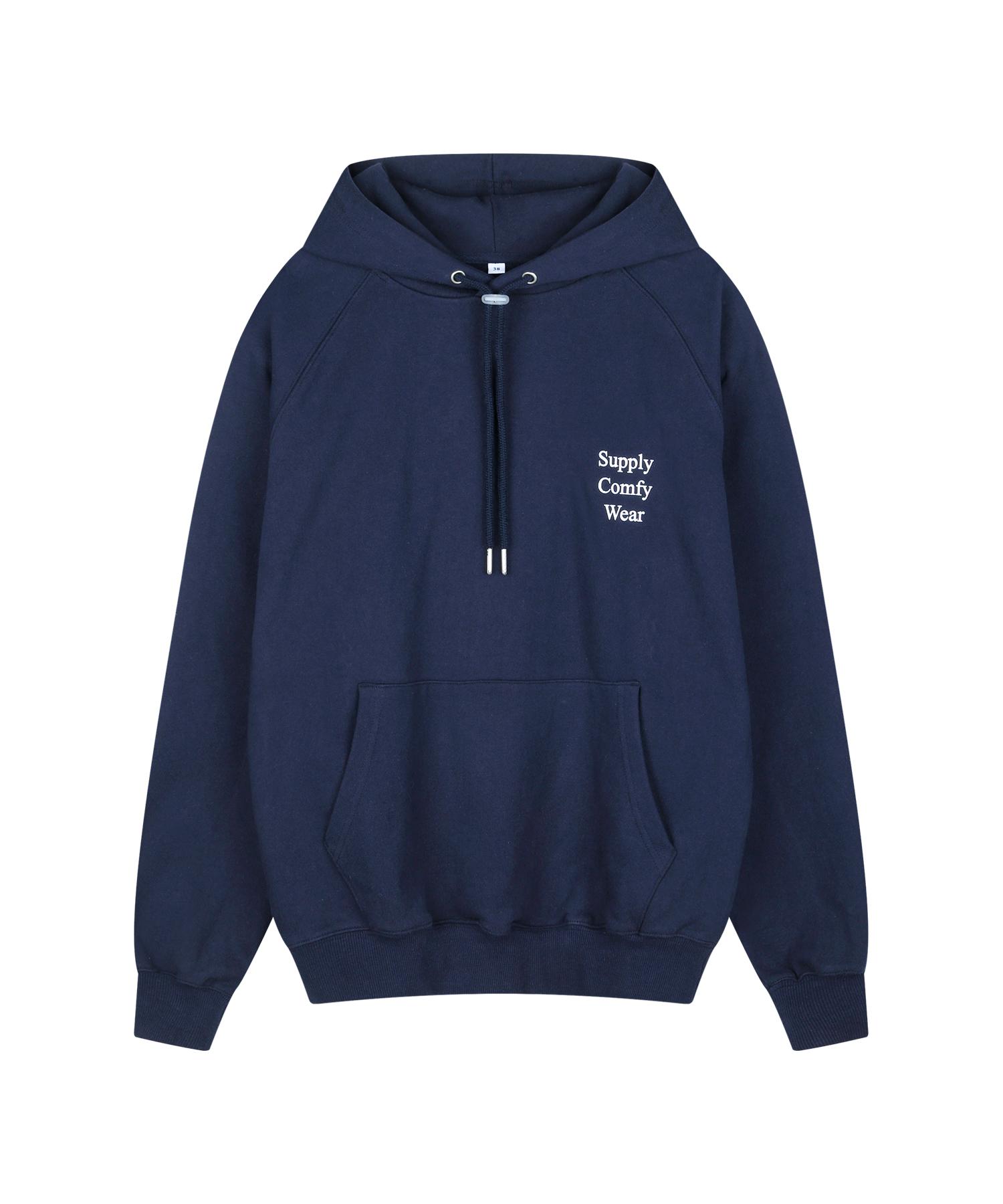 United Garments Mini Logo Classic Hoodie (Navy) Navy/38