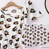 Elegant Mid-Length Dress for Middle-Aged and Elderly Women - Short-Sleeved, Fashionable, and Age-Reducing.