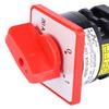 Manual Transfer , 380V 20A 4KW 3 Position 6 Terminals Power Changeover Changeover Selector Control Cam Generator