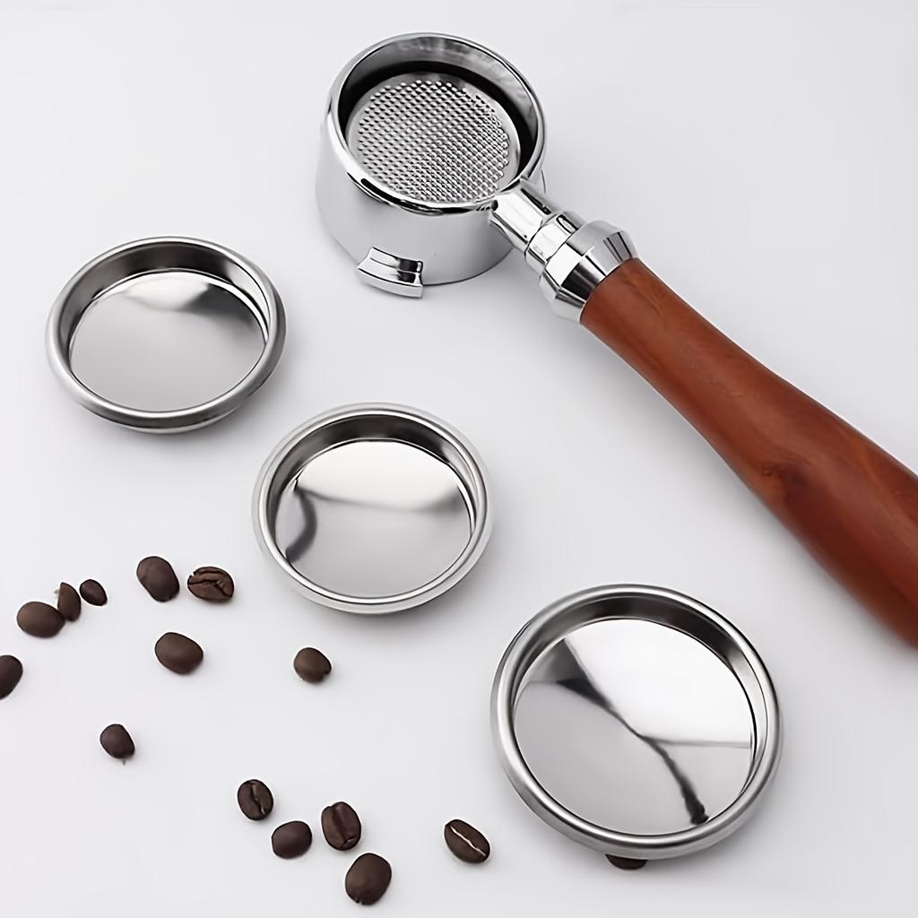 51/54/58mm Back Flush Blind Filter, Stainless Steel Backflush Insert Disk Filter Portafilter Basket Coffee Machine Accessories