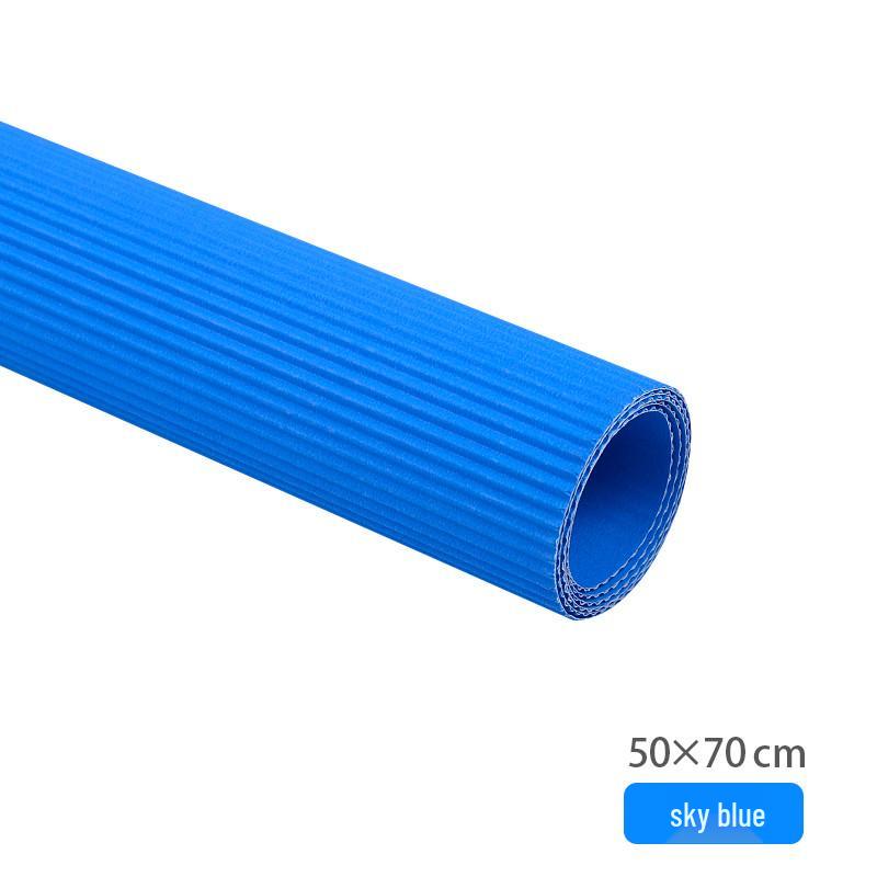 A4 Color Corrugated Paper for Kindergarten DIY Crafts - Thickened 3D Color Paper for Students
