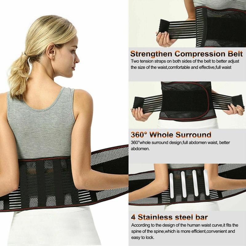 Lordosenstütze, atmungsaktiver Schutzgürtel, Taillenschutz, Linderung von Taillenschmerzen, Fitness-Taillenpflege, Korrektur der Sitzhaltung, Geschenk