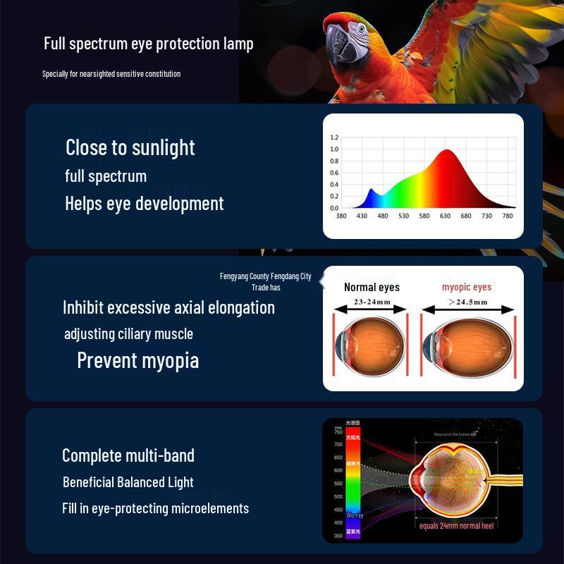 LED Eye-Caring Study Lamp for Students