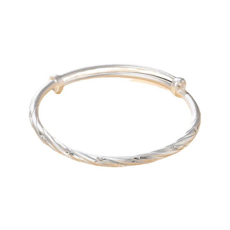 Zuyin 9999 Full Sky Star Transit Bracelet Women's Pure Silver Bracelet Meteor Shower Light Luxury Ancient Method Silver Bracelet Valentine's Day Gift