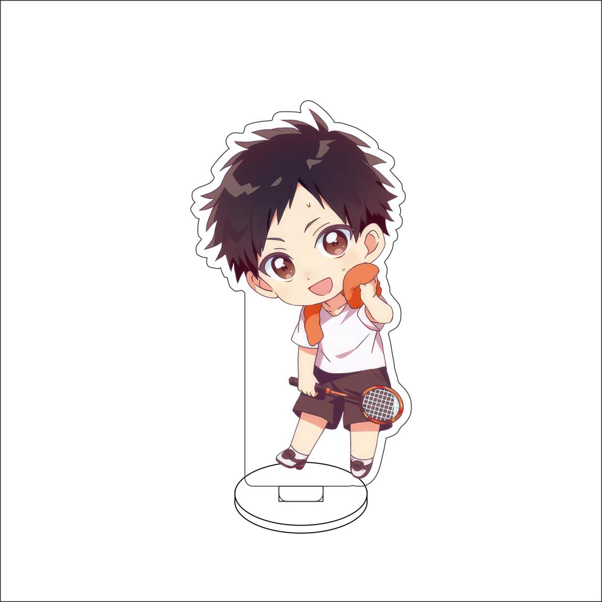 

10CM Anime Blue Box Figure Stand Model Inomata Taiki/Kano Chinatsu/Chōno Hina Cute Desk Decor Standing Sign Gifts 10CM