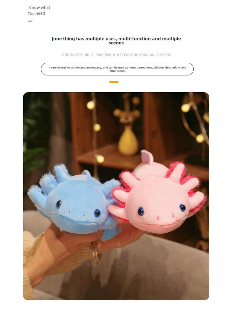 Hexagonal Dinosaur Fish Plush Toy - Children's Birthday Gift Rag Doll