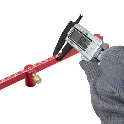 Vilom Woodworking Compass Scriber, 350mm/550mm Circle Marking Tool for Woodworking Drafting, Ruler, Circular Line Drawing, Circle Cutting, Marking Too