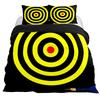 Dart Board Duvet Cover Set,Dartboard Bedding Sets 2/3pcs Skin-friendly Lightning And Flame Comforter Cover Set Full Queen Size