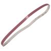 10pcs 3/8 x 21 Inch Sanding Belts 100 Grit Aluminum Oxide Belts  Metal Grinding