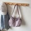 Simple Cloth Bag Bag Women'S Large-Capacity Trendy Brand Casual Messenger Bag Versatile Student Class Shoulder Tote Bag