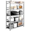 304 Stainless Steel Multi-Layer Kitchen Storage Rack for Oven & Microwave