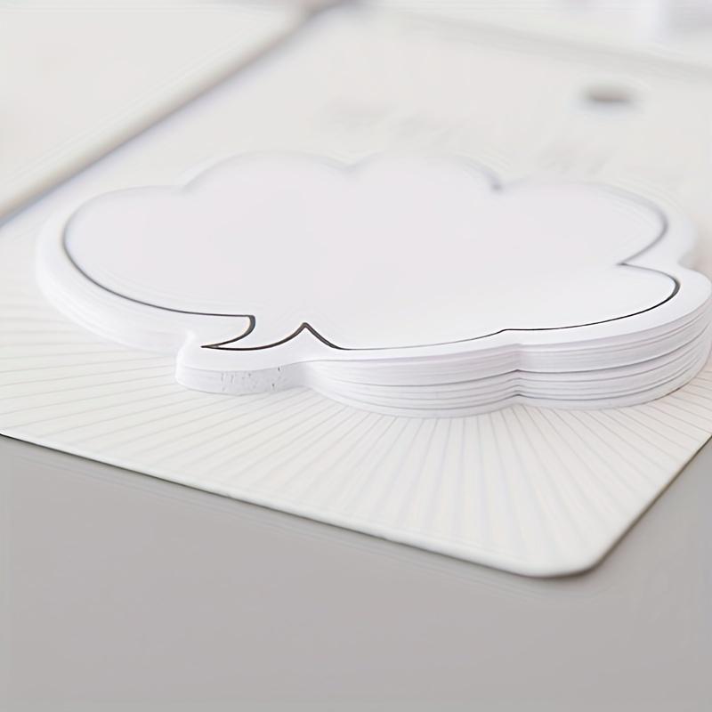 10packs Random Pattern Sticky Notes, Simple Dialogue Box Series Small Fresh Note Notes, Office, Home Notes, Cute Stationery