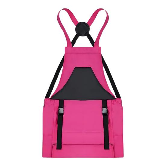 Gardening Apron with Tool Pockets Large Capacity Harvesting Pouch for Outdoor Farming Fruit Picking Quick-Release Durable Canvas