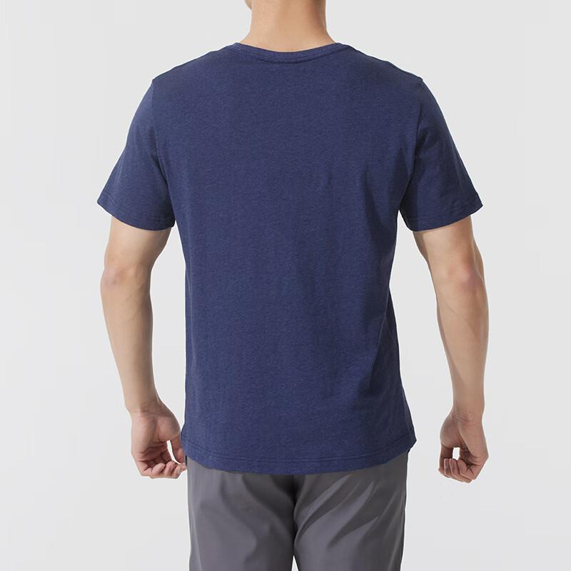 Puma Sports Training Comfortable Breathable Casual Short Sleeve T-Shirt Men Tops Blue 691338-98