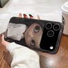 Dark Cute Girl Doll Art For IPhone 16 15 14 13 12 11 17 Pro Max Plus Wave Corrugated Phone Case Anti Drop Cover