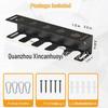 Baseball Bat Rack & Wall Mount Holder for Dugout and Display