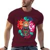 Summer Harajuku Custom T Shirt Heavyweight Informal New Arrival Matryoshka Jewel, Tatoo Designsweat Short Vintage Sleeve Tee